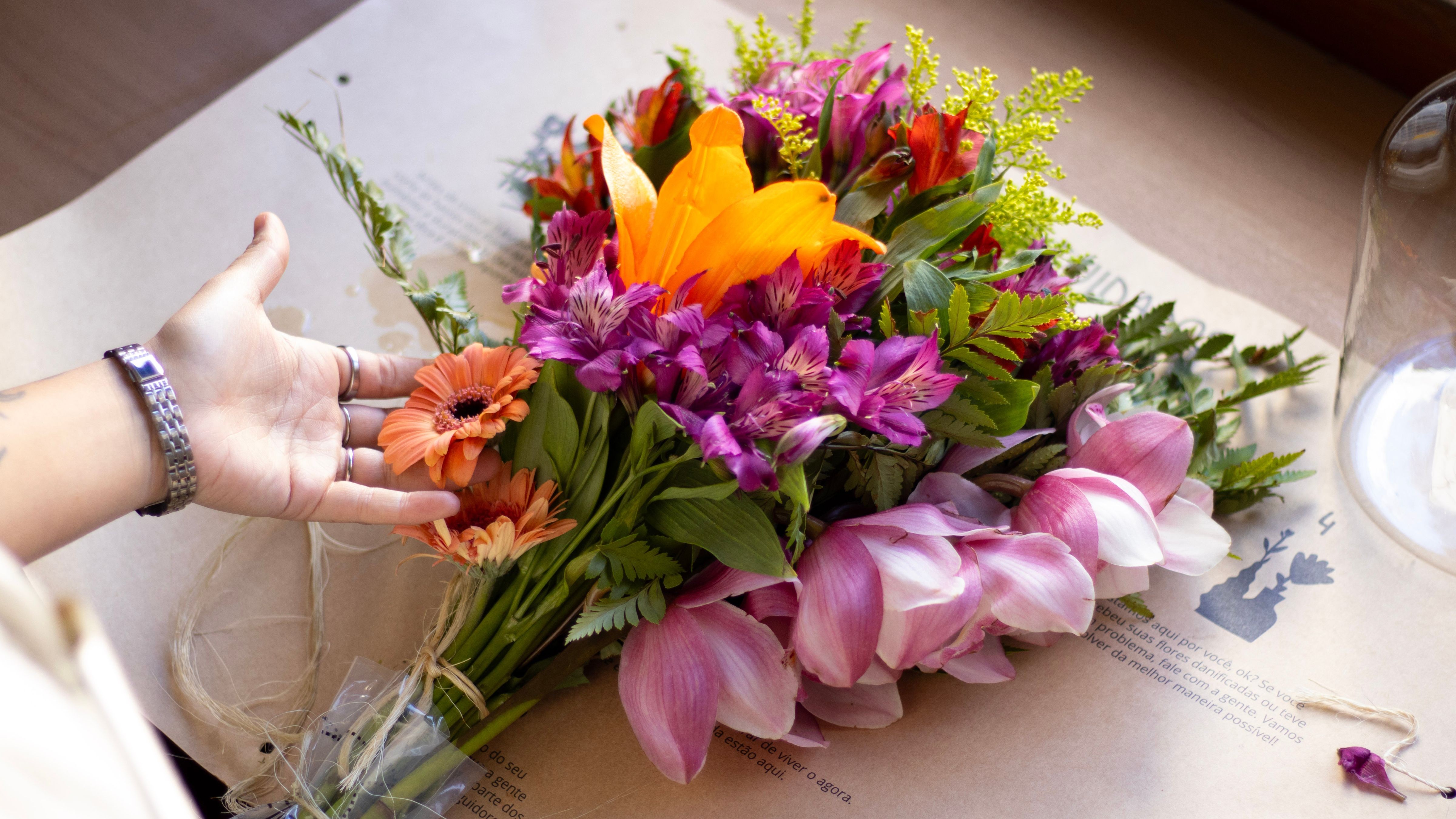 Flores e presentes