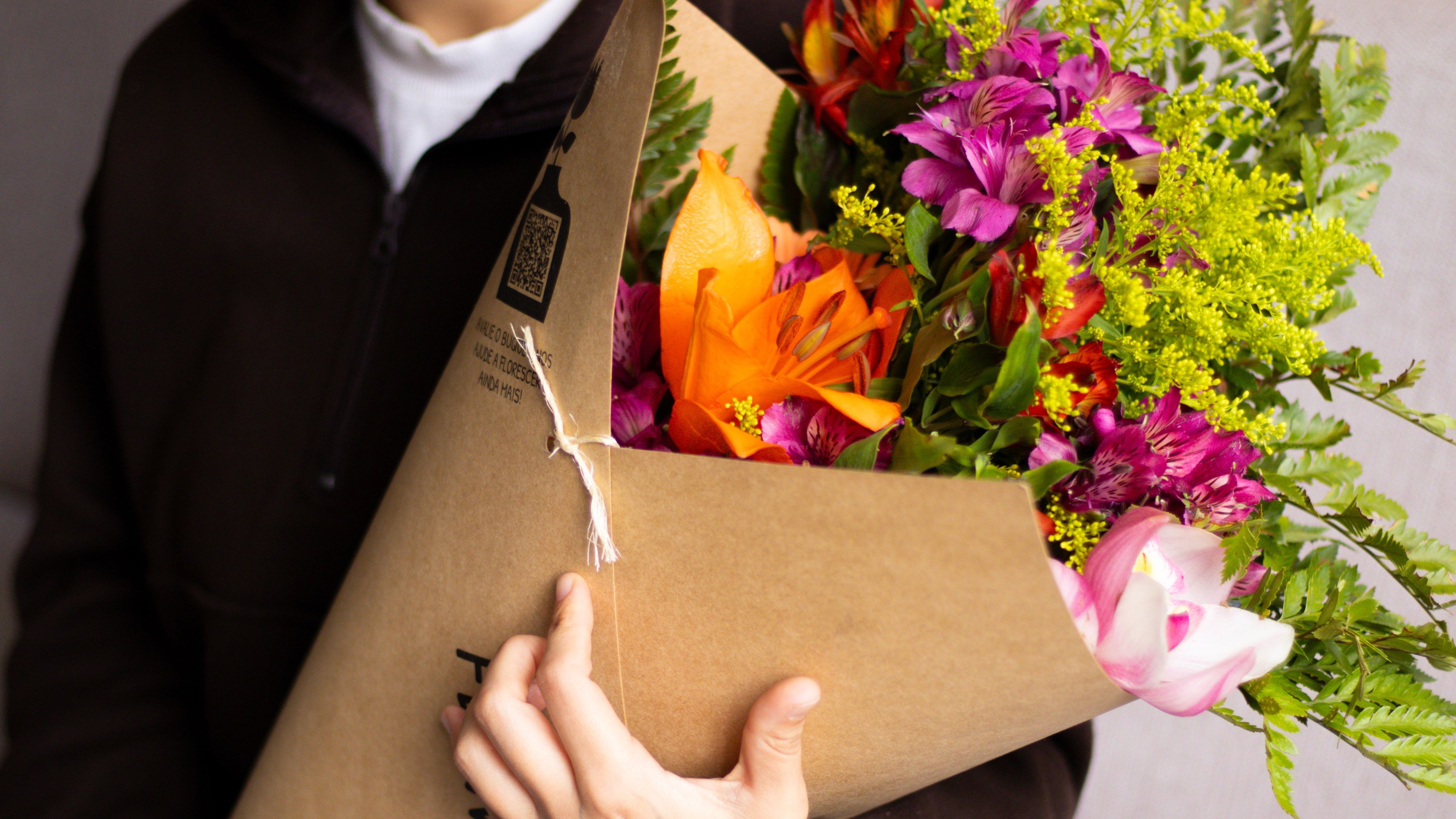Assinatura de flores